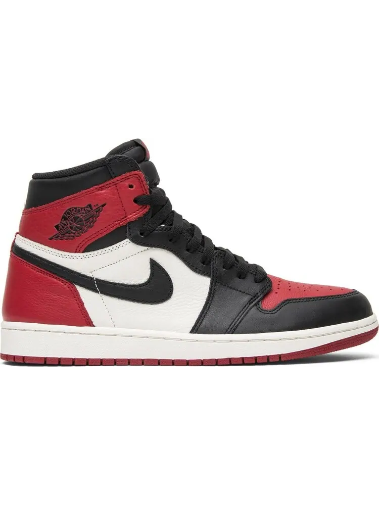Кроссовки Air Jordan 1 Retro High OG Bred Toe — изображение 1 из 8, красный