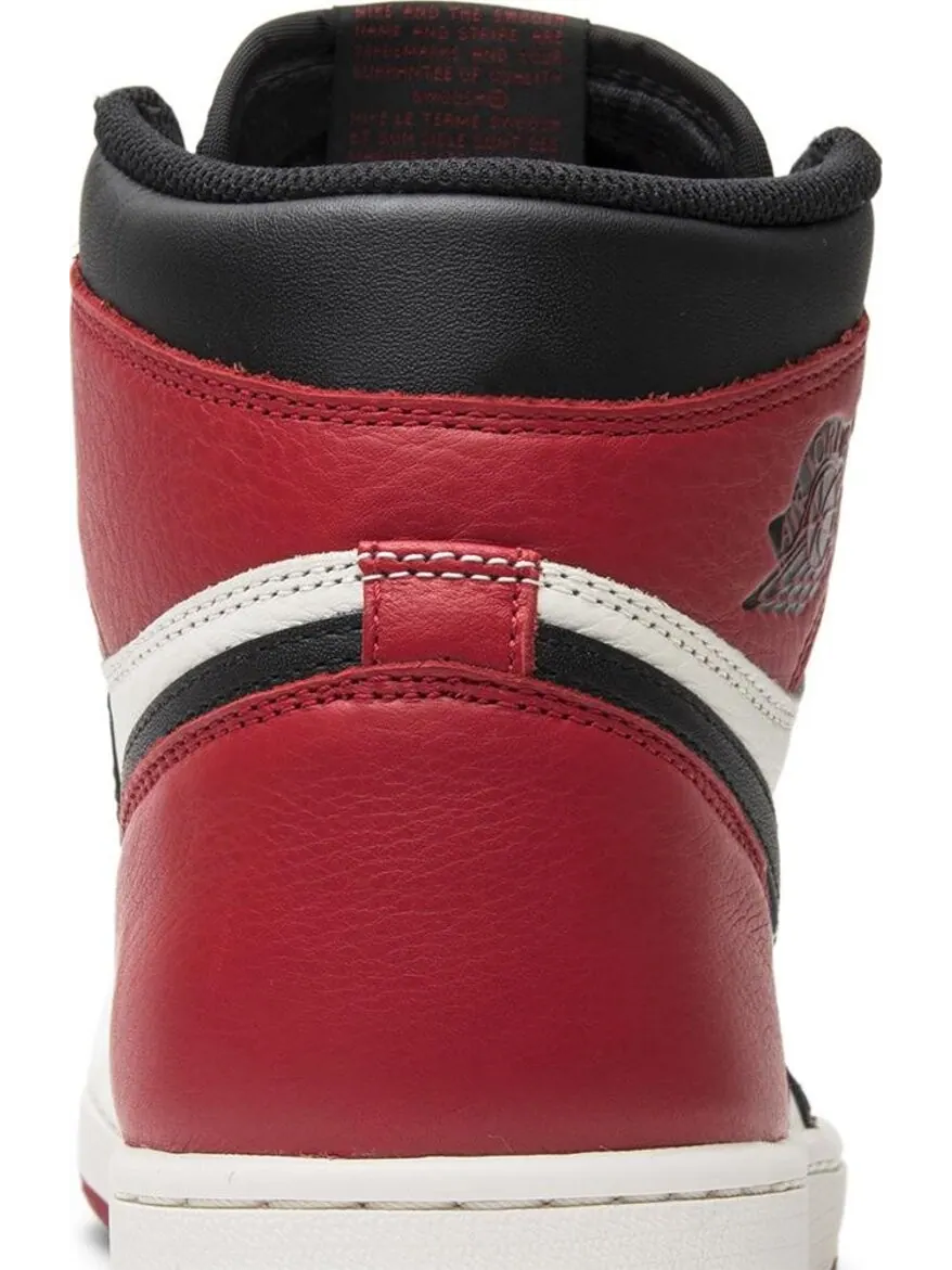 Кроссовки Air Jordan 1 Retro High OG Bred Toe — изображение 7 из 8, красный