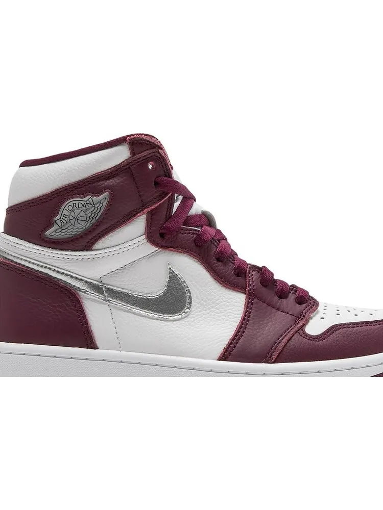Кроссовки Air Jordan 1 Retro High OG Bordeaux — изображение 2 из 8, красный