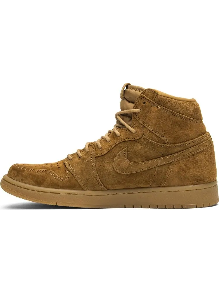 Кроссовки Air Jordan 1 Retro High OG Wheat — изображение 3 из 8, загар