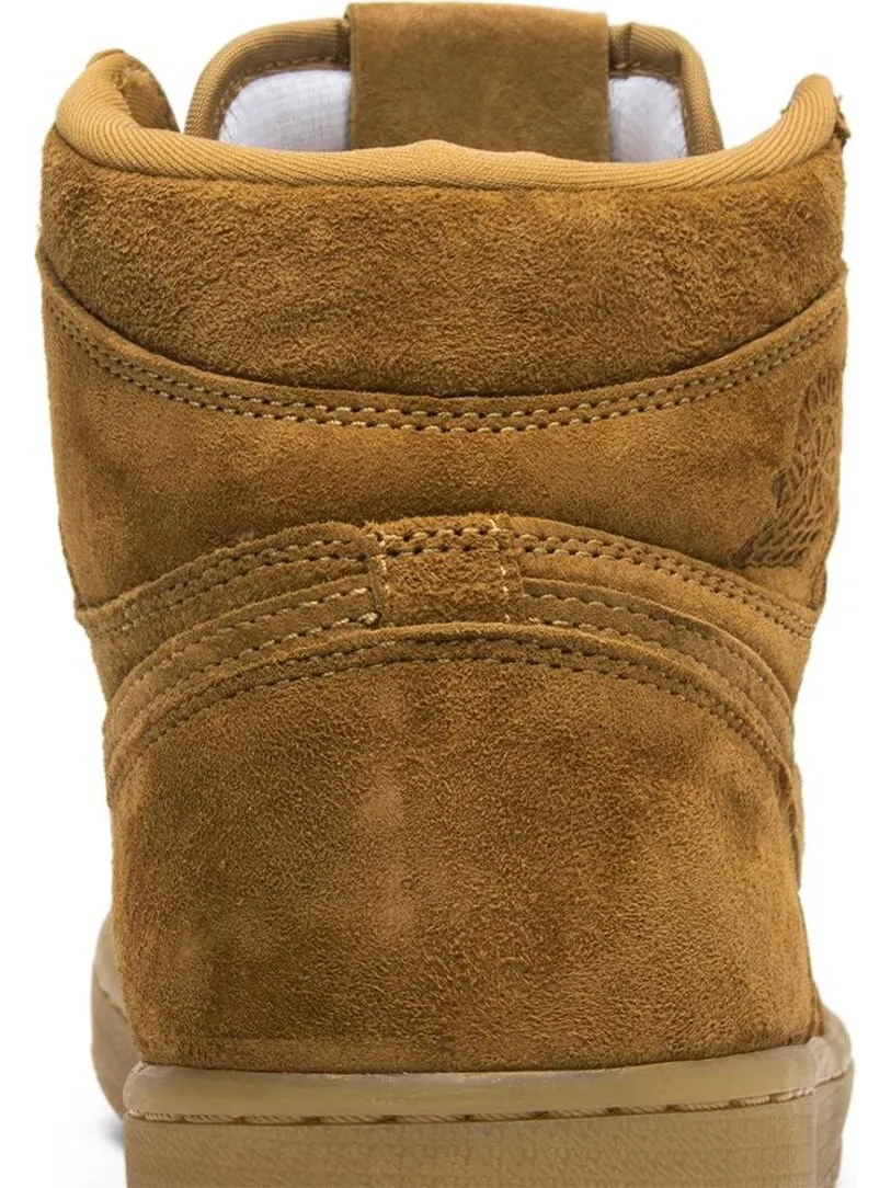 Кроссовки Air Jordan 1 Retro High OG Wheat — изображение 7 из 8, загар
