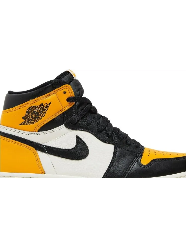 Кроссовки Air Jordan 1 Retro High OG Yellow Toe — изображение 2 из 10, желтый