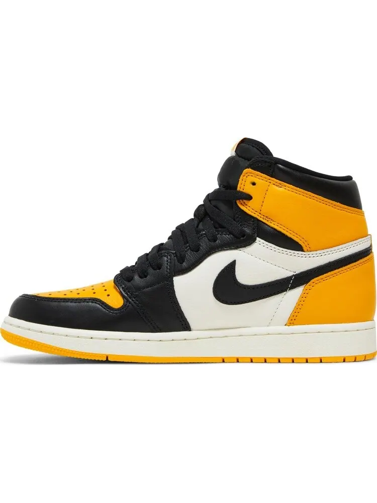 Кроссовки Air Jordan 1 Retro High OG Yellow Toe — изображение 3 из 10, желтый