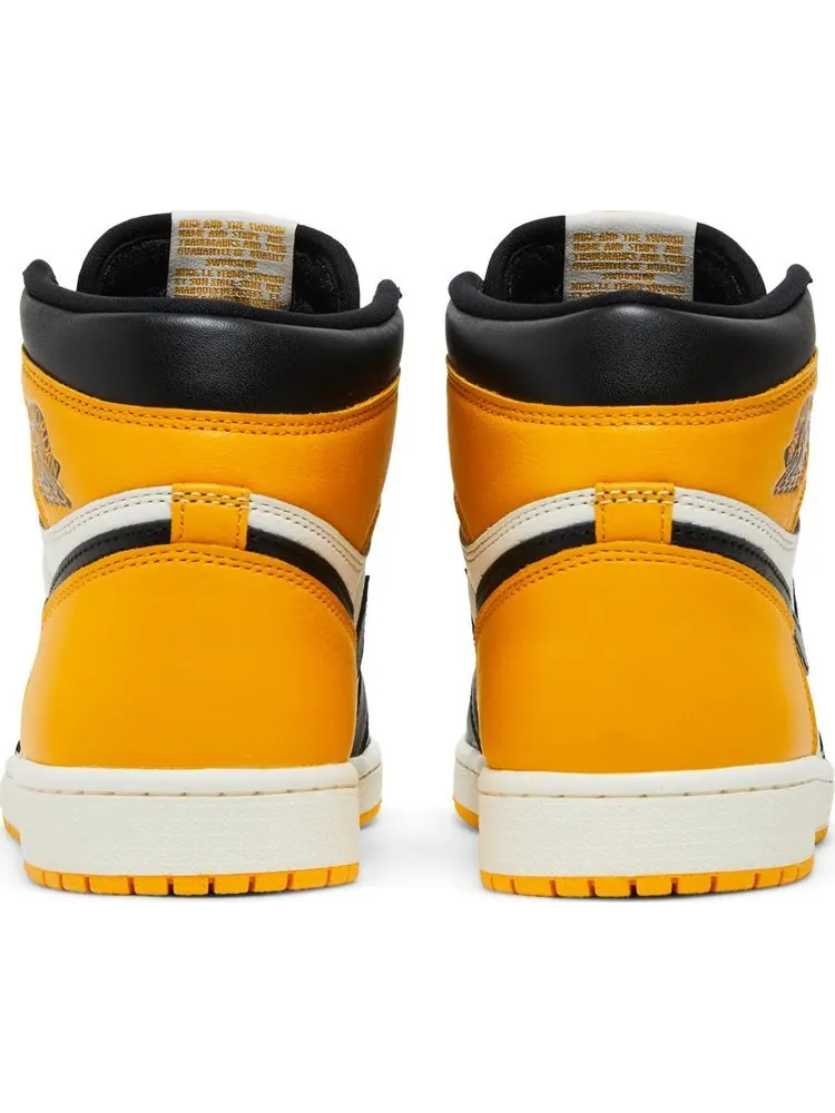 Кроссовки Air Jordan 1 Retro High OG Yellow Toe — изображение 6 из 10, желтый