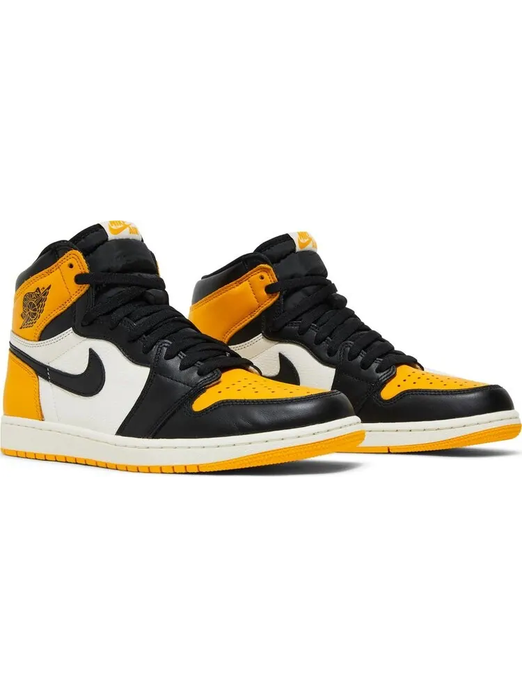 Кроссовки Air Jordan 1 Retro High OG Yellow Toe — изображение 8 из 10, желтый