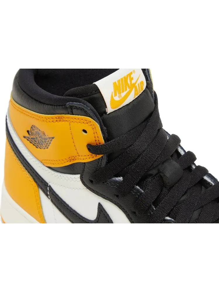 Кроссовки Air Jordan 1 Retro High OG Yellow Toe — изображение 9 из 10, желтый