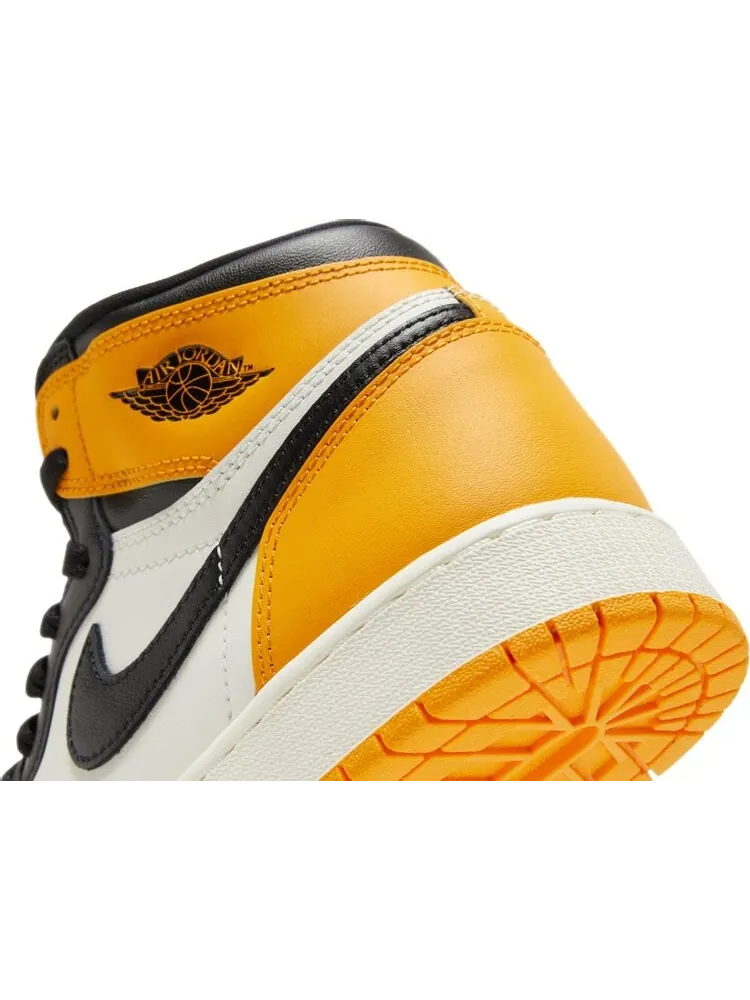 Кроссовки Air Jordan 1 Retro High OG Yellow Toe — изображение 10 из 10, желтый