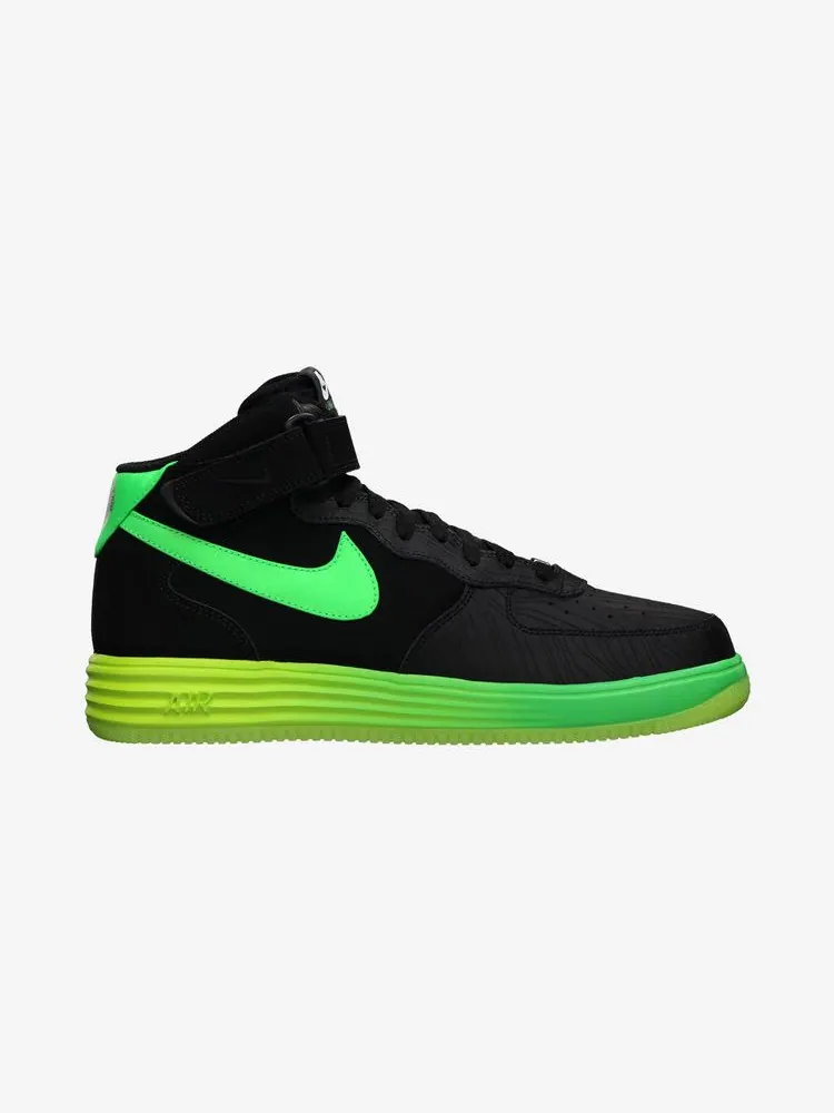 Кроссовки Nike Lunar Force 1 Mid Leather — изображение 4 из 4, черный//зеленый