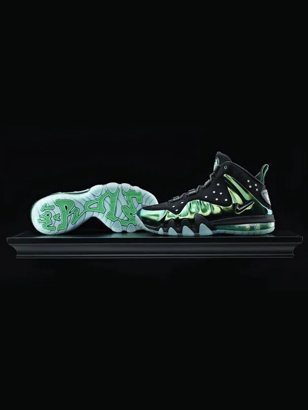 Кроссовки Nike Barkley Posite Max 'Gamma Green' — изображение 2 из 4, зеленый