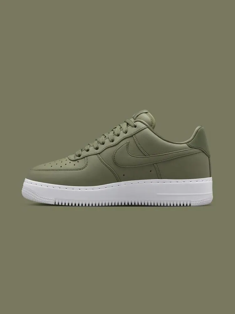 Кроссовки Nike NikeLab Air Force 1 Low 'Urban Haze' — изображение 4 из 7, зеленый