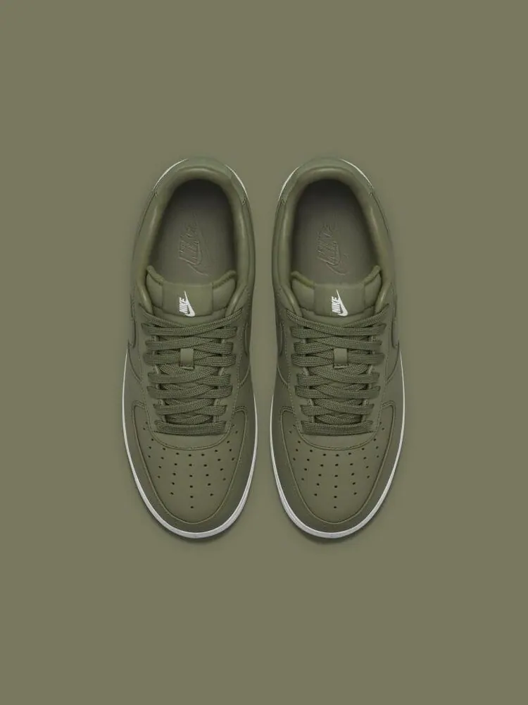 Кроссовки Nike NikeLab Air Force 1 Low 'Urban Haze' — изображение 5 из 7, зеленый