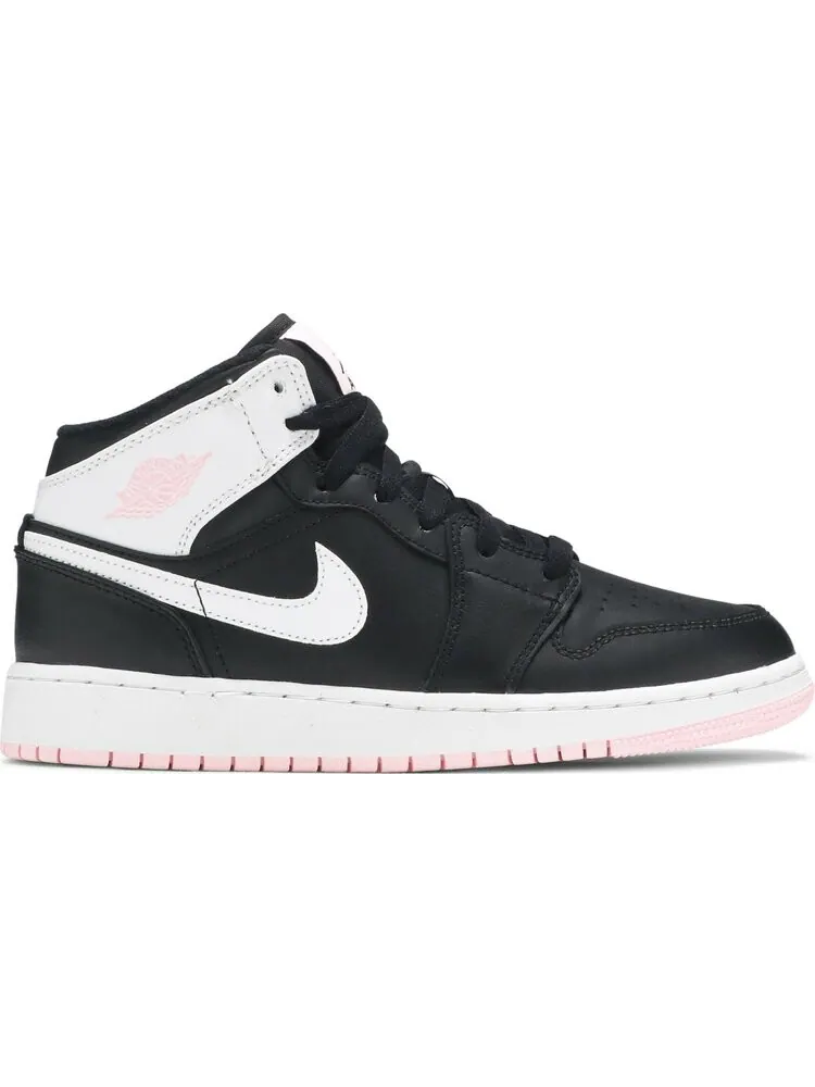 Кроссовки Air Jordan 1 Mid GS Arctic Punch — изображение 1 из 8, черный