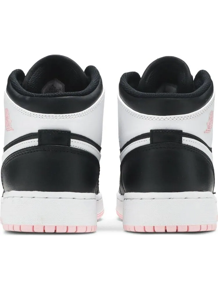 Кроссовки Air Jordan 1 Mid GS Arctic Punch — изображение 6 из 8, черный