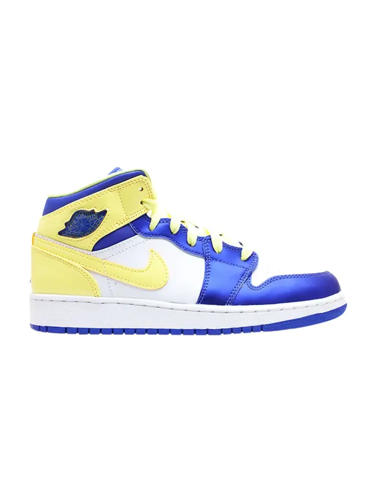 Кроссовки Air Jordan 1 Mid GS 'Easter' — изображение 1 из 1, белый