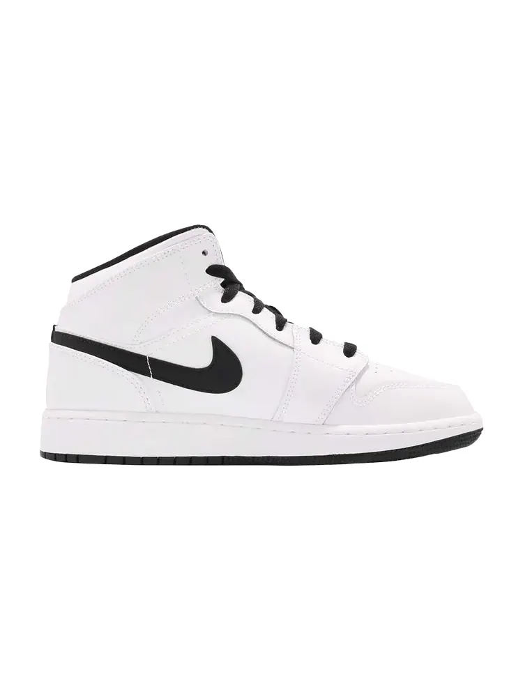 Кроссовки Air Jordan 1 Mid GG 'Black Fuchsia Blast' — изображение 1 из 1, белый