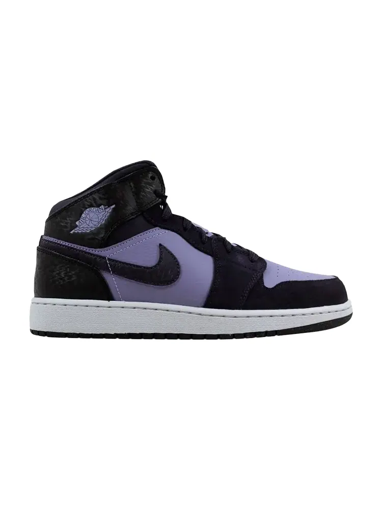 Кроссовки Air Jordan 1 Retro Mid GG 'Iron Purple' — изображение 1 из 1, фиолетовый