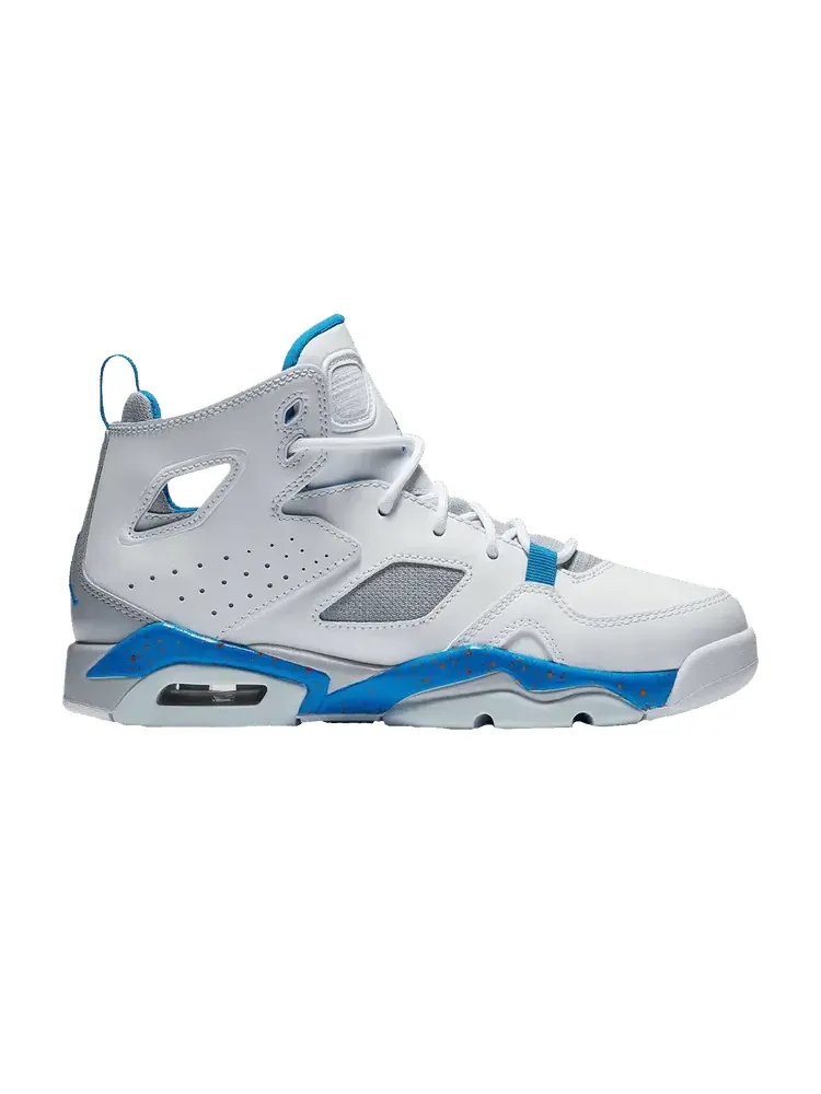 Кроссовки Jordan Flight Club 91 BG 'White Photo Blue' — изображение 1 из 1, белый синий