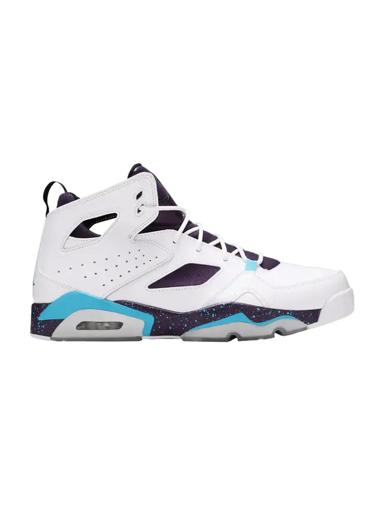 Кроссовки Air Jordan Jordan Flight Club 91 'White Blue Lagoon' — изображение 1 из 9, белый/синий-фиолетовый