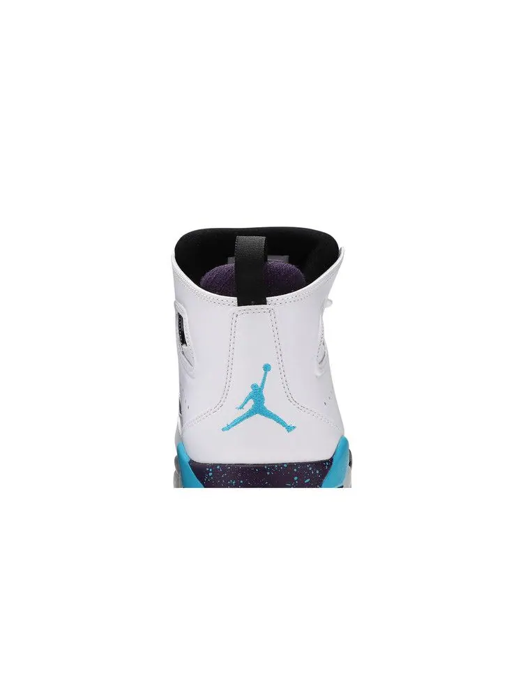 Кроссовки Air Jordan Jordan Flight Club 91 'White Blue Lagoon' — изображение 8 из 9, белый/синий-фиолетовый