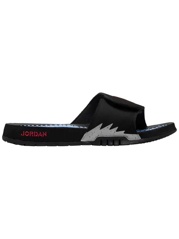 Шлепанцы Air Jordan Jordan Hydro 5 Slide 'Black Metallic' — изображение 1 из 1, черный металлик