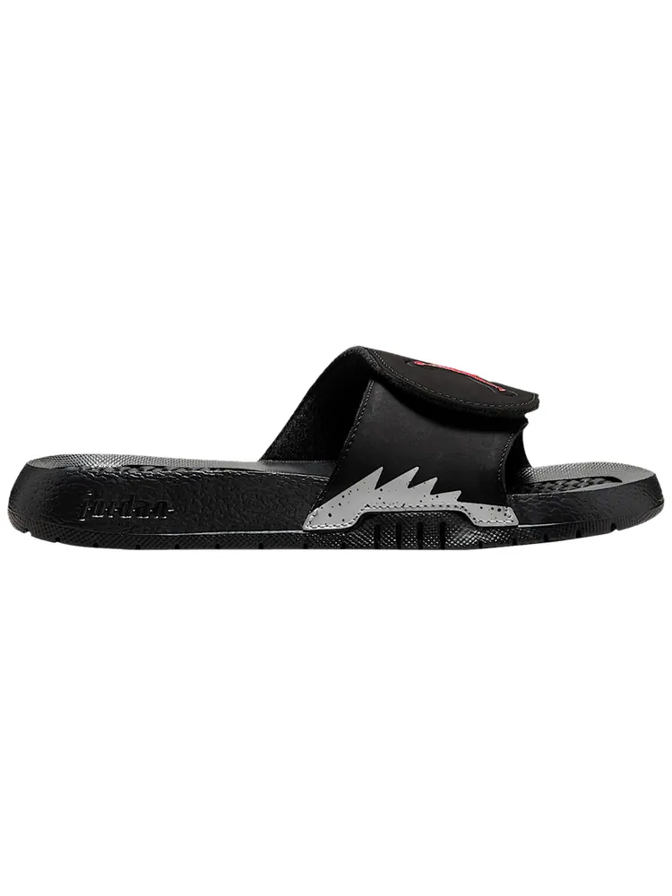 Шлепанцы Air Jordan Jordan Hydro 5 Retro Slide GS 'Black Metallic' — изображение 1 из 1, черный