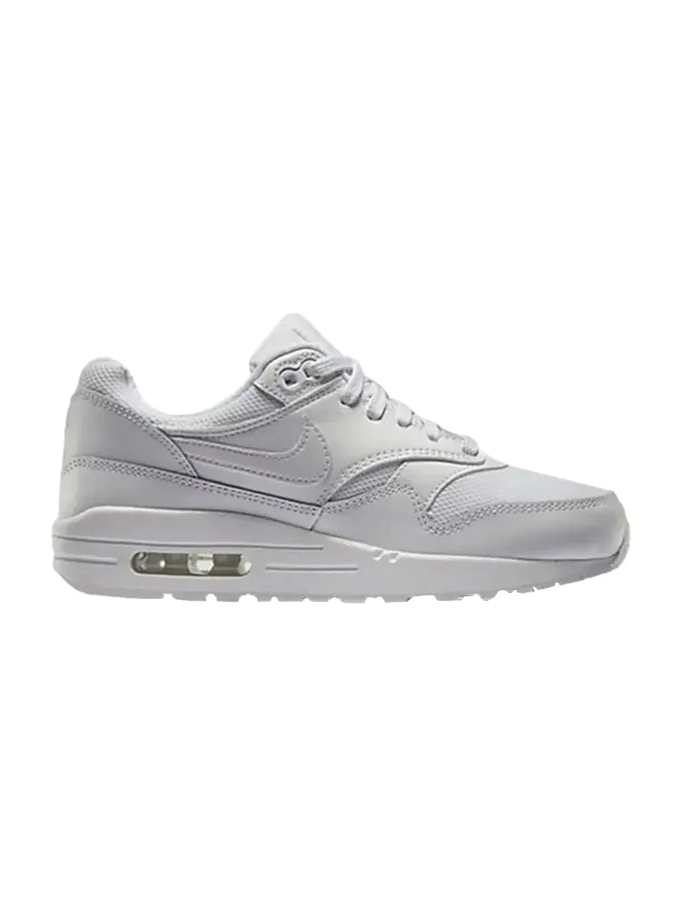 Кроссовки Nike Air Max 1 GS 'All-White' — изображение 1 из 1, белый