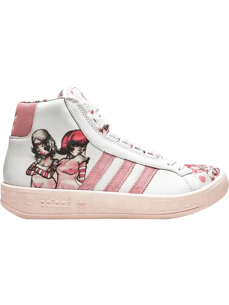 Лимитированные кроссовки Adidas Adicolor Hi P 2 W — изображение 1 из 1, черный