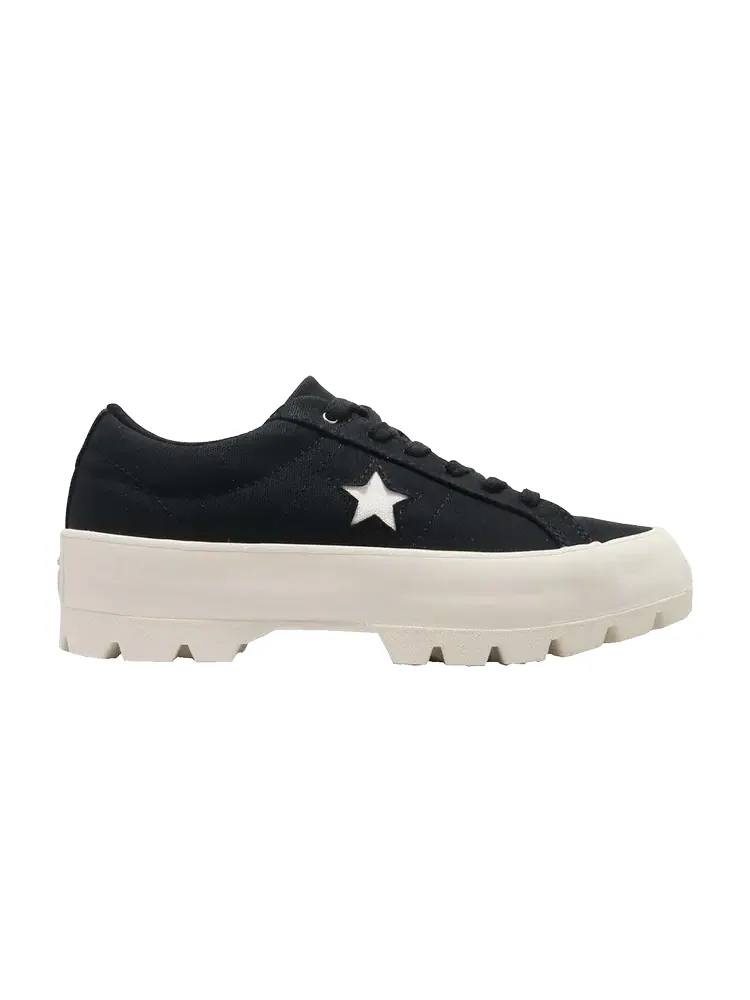 Кроссовки Converse Wmns One Star Lugged 'Black' — изображение 1 из 1, черный