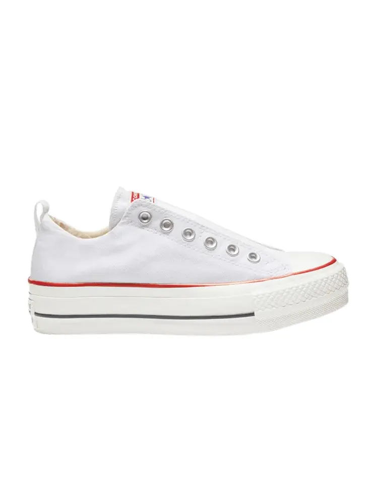 Кроссовки Converse Wmns Chuck Taylor All Star Lift Slip Low — изображение 1 из 1, белый