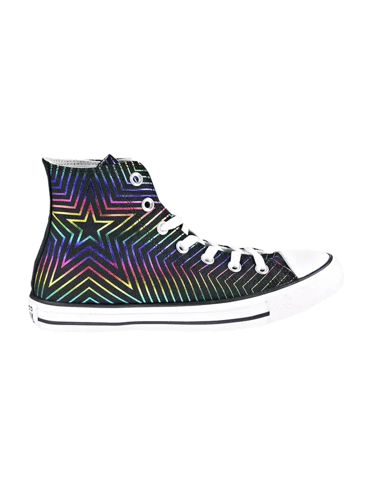 Кроссовки Converse Wmns Chuck Taylor All Star High, All of the Stars — изображение 1 из 1, черный