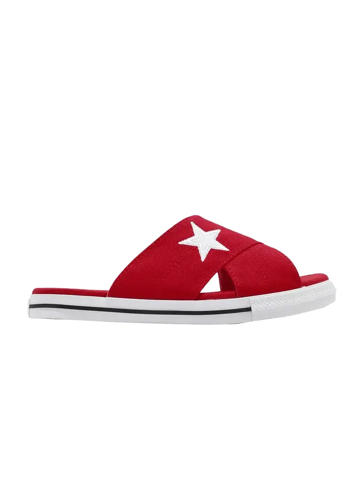 Кроссовки Converse Wmns One Star Slide 'Red' — изображение 1 из 1, красный