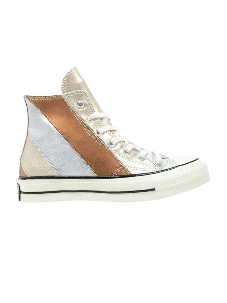 Кроссовки Converse Wmns Chuck 70 Hi 'Metallic Rainbow' — изображение 1 из 1