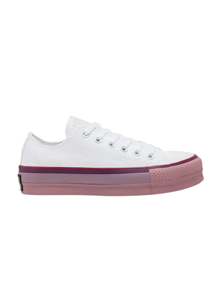 Кроссовки Converse OPI x Wmns Chuck Taylor All Star Platform Low 'White Rust Pink' — изображение 1 из 1