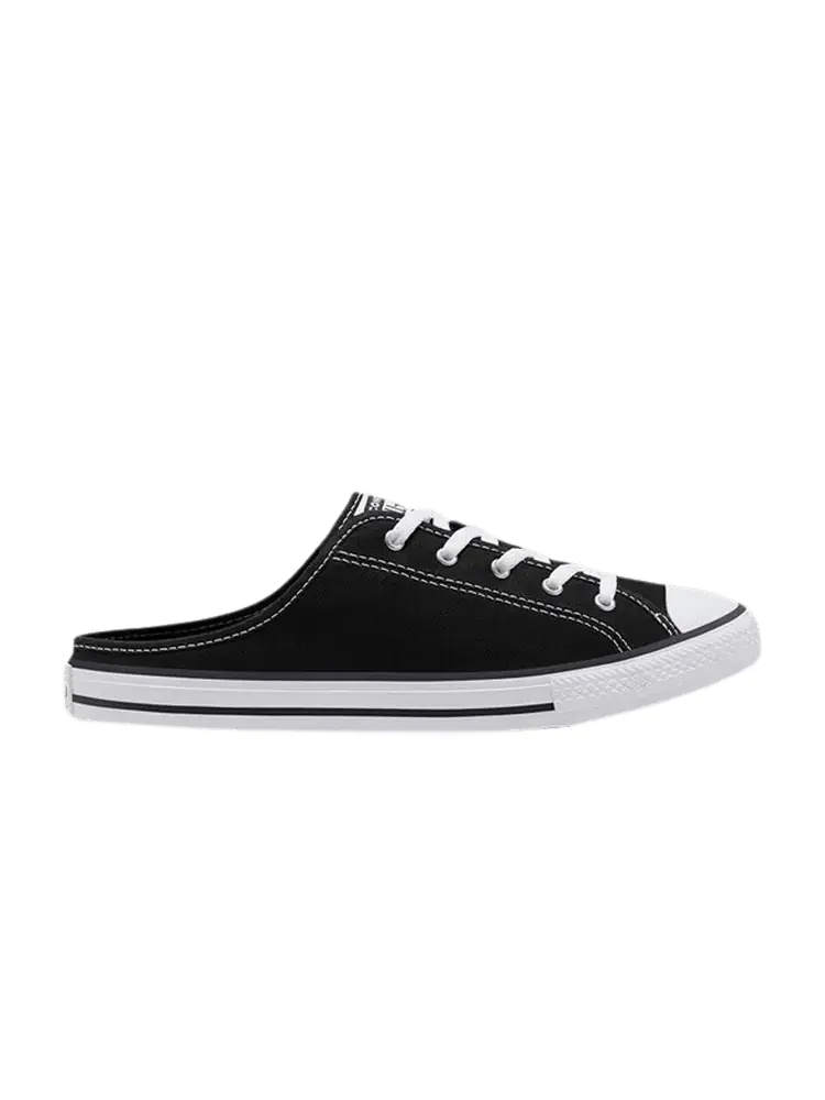 Кроссовки Converse Wmns Chuck Taylor All Star Dainty Mule Slip 'Black' — изображение 1 из 1, черный/белый