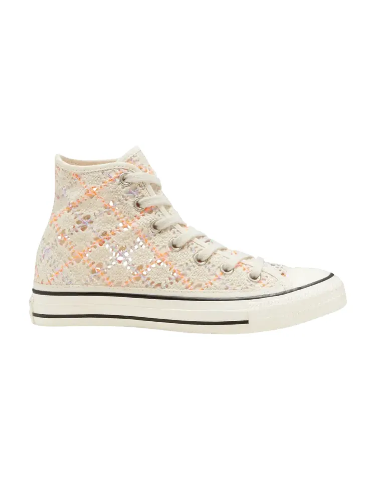 Кроссовки Converse Wmns Chuck Taylor All Star High 'Boho Crochet' — изображение 1 из 1, мульти/черный