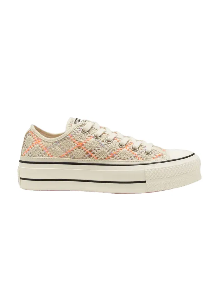 Кроссовки Converse Wmns Chuck Taylor All Star Low 'Boho Crochet' — изображение 1 из 1, мульти/черный