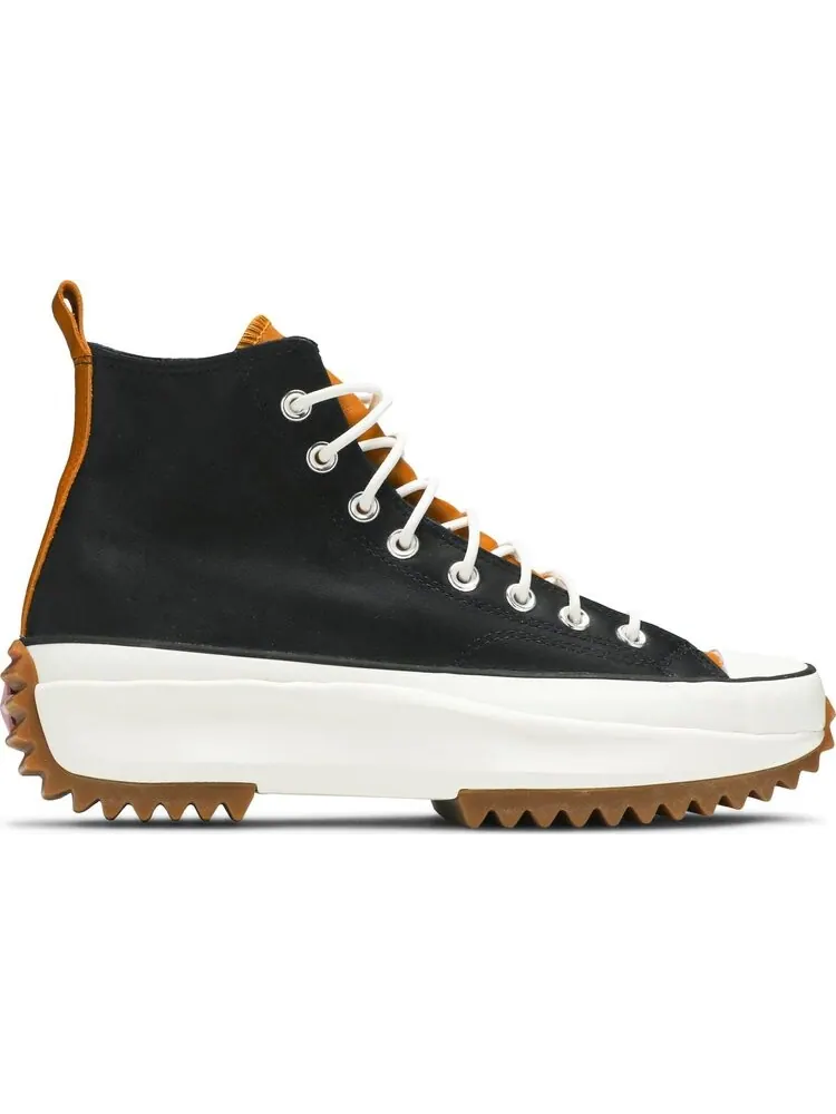 Кроссовки Converse Wmns Run Star Hike High Black Saffron Yellow — изображение 1 из 8, черный
