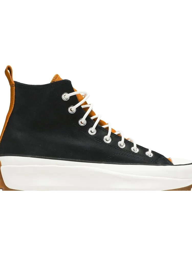 Кроссовки Converse Wmns Run Star Hike High Black Saffron Yellow — изображение 2 из 8, черный