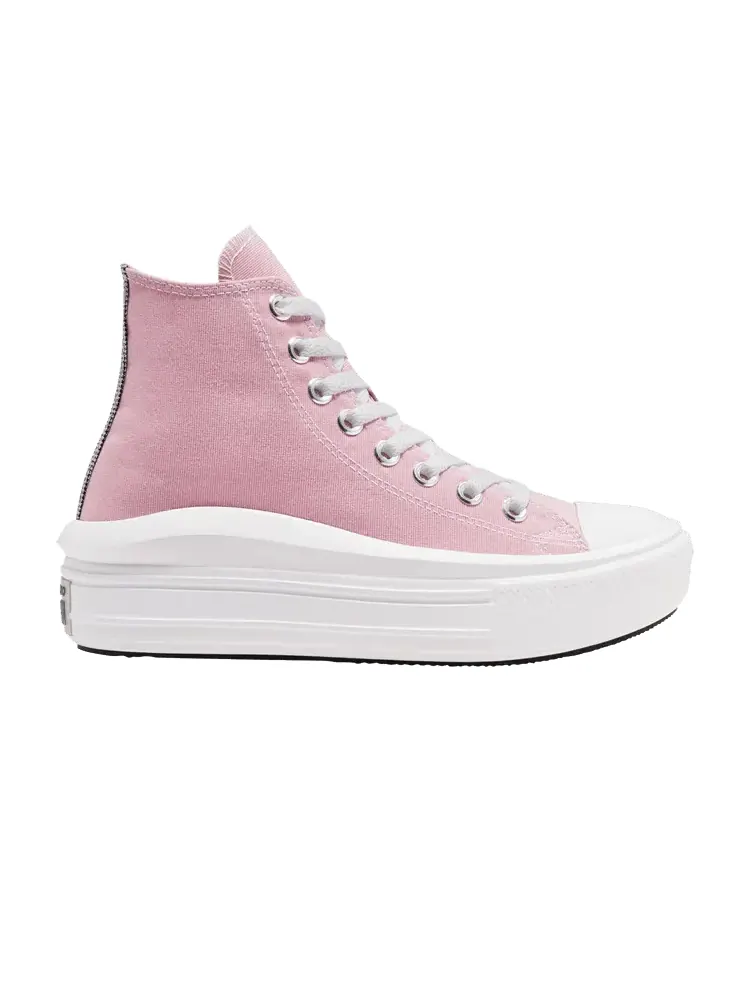 Кроссовки Converse Wmns Chuck Taylor All Star High Move 'Lotus Pink' — изображение 1 из 1, розовый/черный/белый