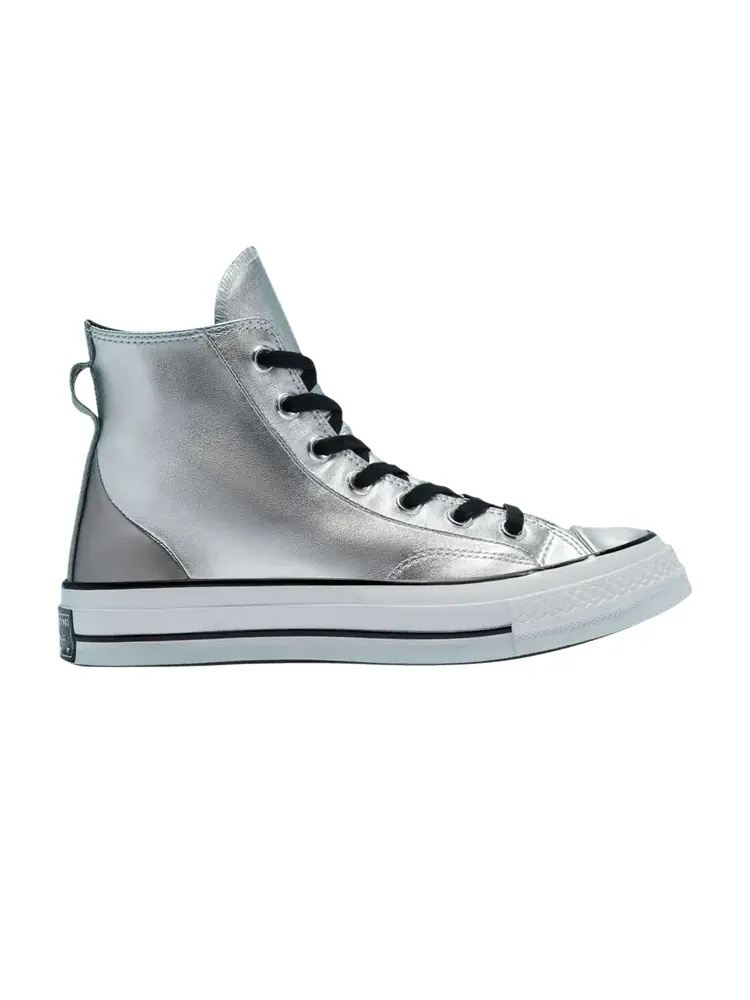Кроссовки Converse Wmns Chuck 70 High 'Diamond Metal - Silver' — изображение 1 из 1