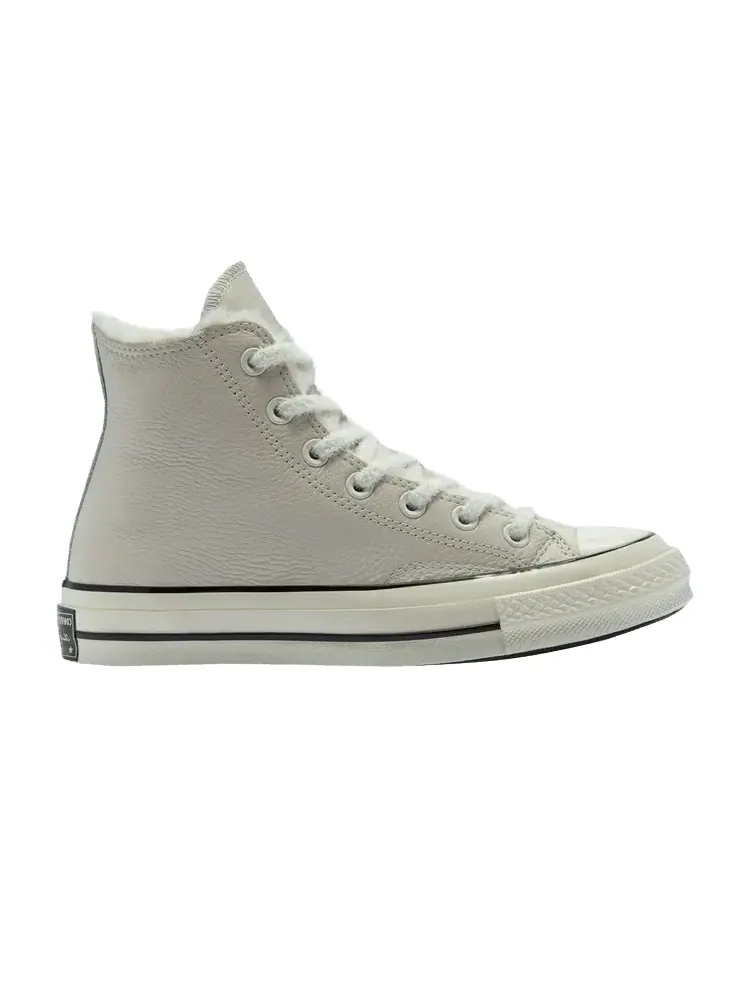 Кроссовки Converse Wmns Chuck 70 High 'Cozy Club - Lt Orewood Brown' — изображение 1 из 1, коричневый//черный