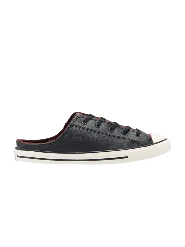 Кроссовки Converse Wmns Chuck Taylor All Star Dainty Mule Slip 'Black Currant' — изображение 1 из 1, черный/черный
