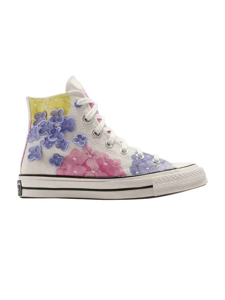 Кроссовки Converse Wmns Chuck 70 High 'Floral' — изображение 1 из 1