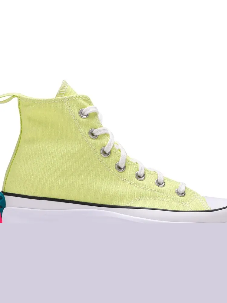 Кроссовки Converse Wmns Run Star Hike High Light Zitron — изображение 2 из 8, желтый