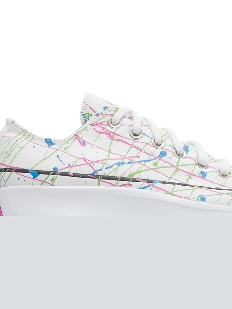 Кроссовки Converse Wmns Run Star Hike Low Splatter Paint - White — изображение 2 из 8, белый