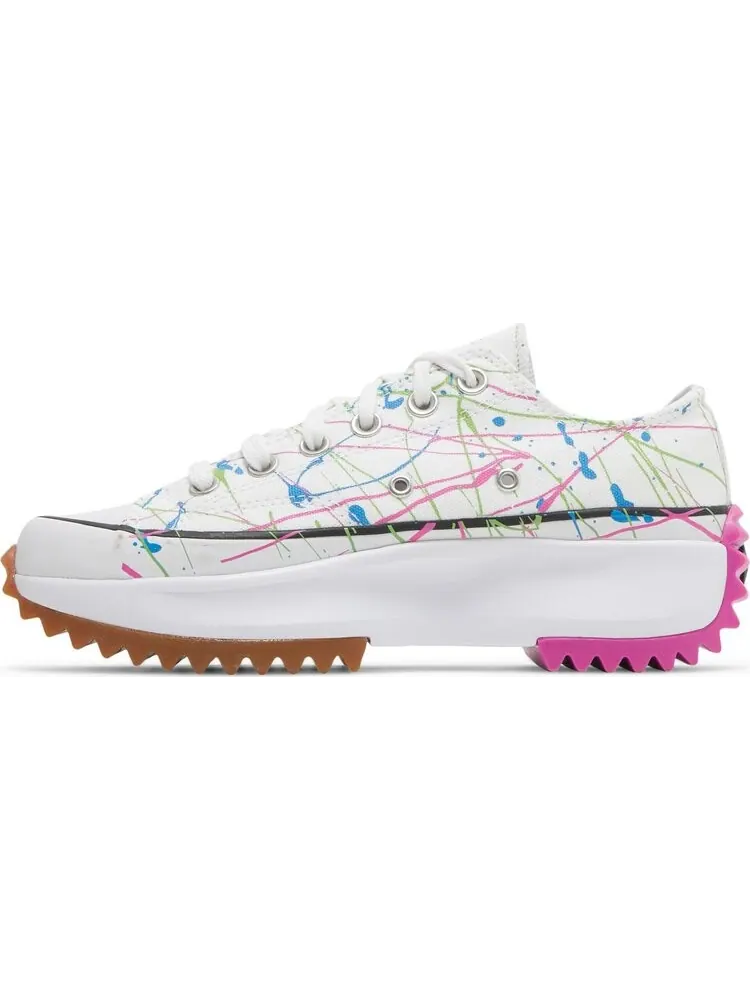 Кроссовки Converse Wmns Run Star Hike Low Splatter Paint - White — изображение 3 из 8, белый
