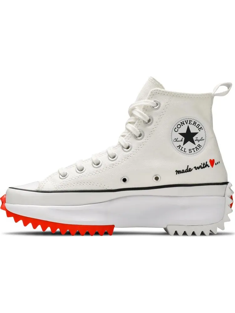 Кроссовки Converse Wmns Run Star Hike High Made With Love - White — изображение 3 из 8, белый
