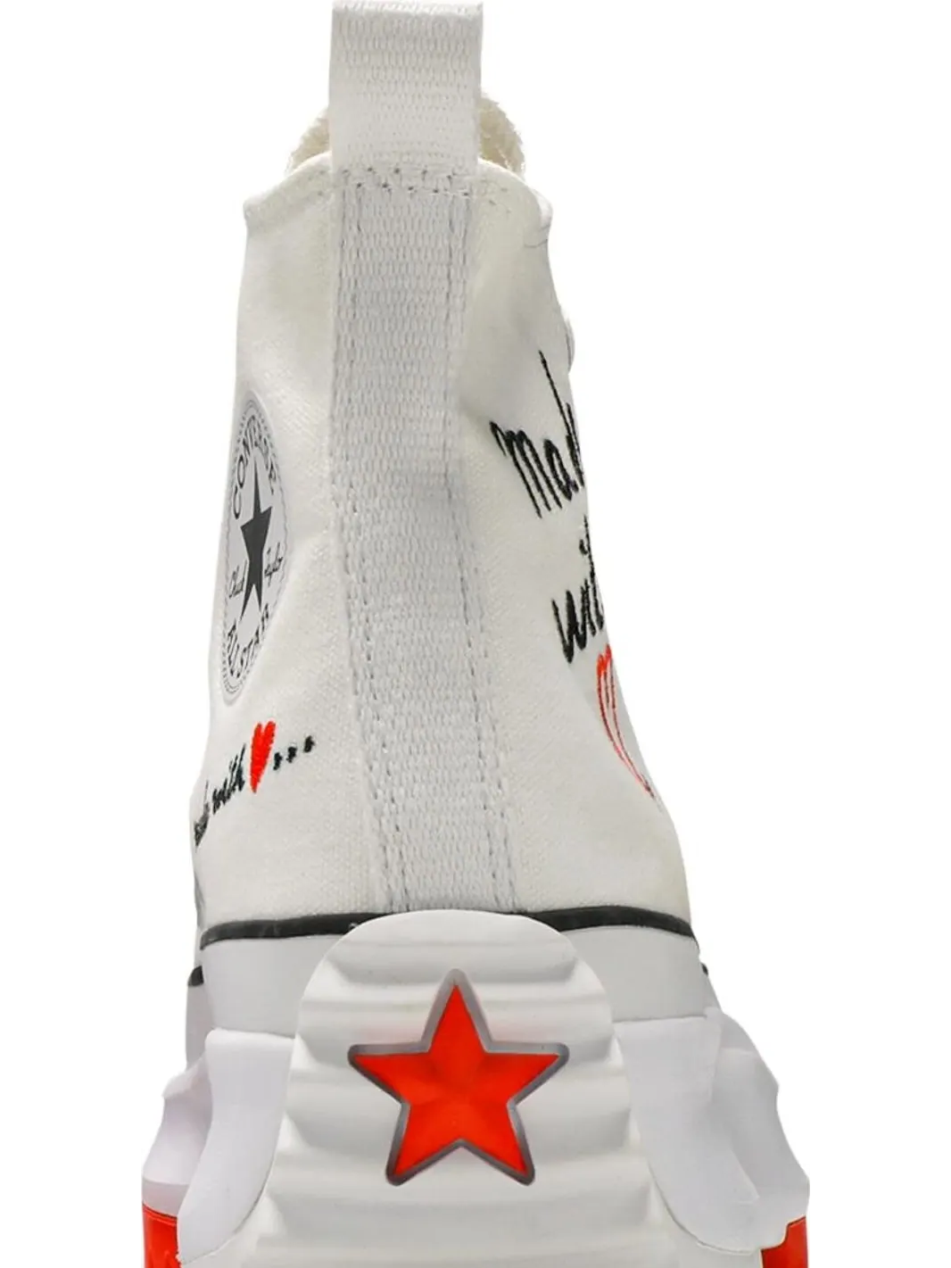 Кроссовки Converse Wmns Run Star Hike High Made With Love - White — изображение 7 из 8, белый