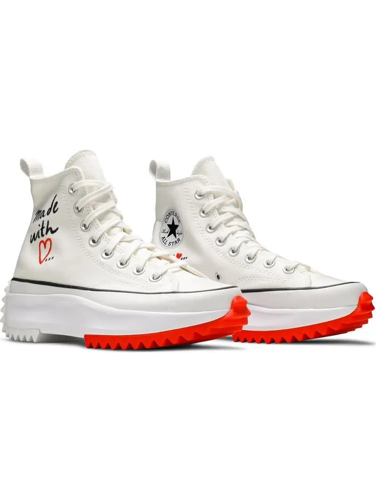 Кроссовки Converse Wmns Run Star Hike High Made With Love - White — изображение 8 из 8, белый