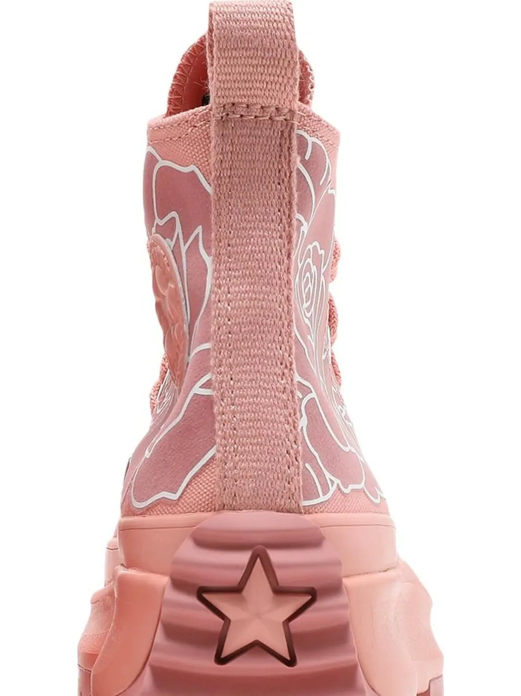 Кроссовки Converse Natasha Cloud x Wmns Run Star Hike Inspired Floral - Pink Quartz — изображение 7 из 8, розовый